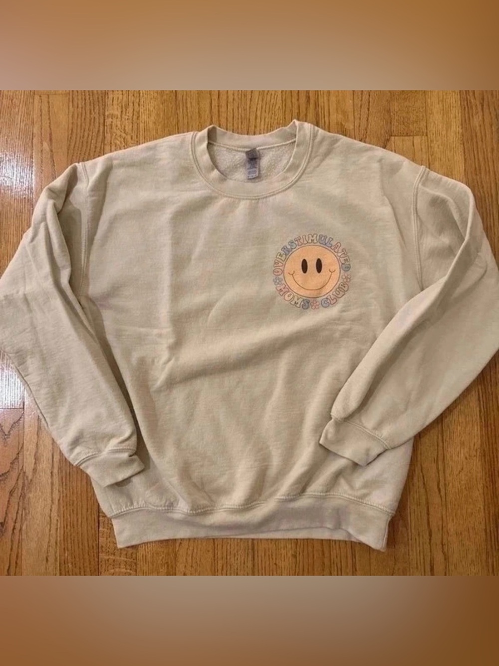 Overstimulated Moms Club Sweatshirt Medium